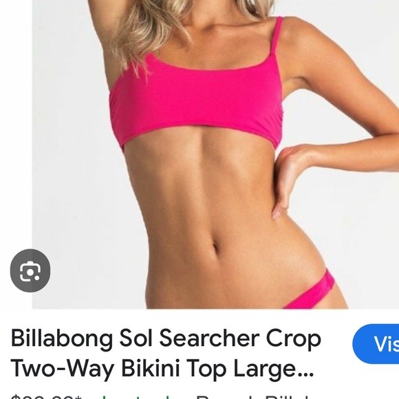 Billabong Other - Billabong Hot Pink Bikini top